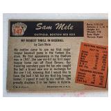 1955 Box Sam Mele Card