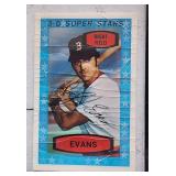 1975 Xograph 3-D Super Stars Dwight Evans