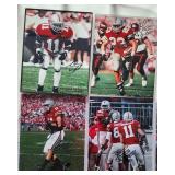 Lot Of 4 VTG Ohio ST Football Autographs