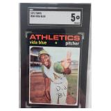 1971 Topps Vida Blue #544 SGC 5
