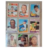 Lot of 9 1960s MLB Cards