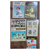 Lot Of 8 1970s MLB Star Cards Bench/Fisk & More
