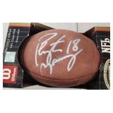 Autographed VTG NIB Football By Peyton Manning