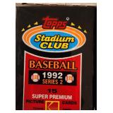 31 Sealed 1992 Topps Stadium Club Ser2 MLB Packs