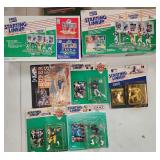Lot Of 7 VTG NIB Starting Lineups inc 2 Stands