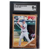 2011 Topps Heritage Minors Mike Trout SGC 9