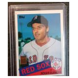 1985 Topps Roger Clemons RC #181