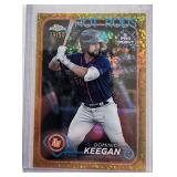 2024  Chrome Dominic Keegan Gold Lava RC /50 SP
