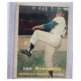 1957 Topps Don Newcombe #130 Card