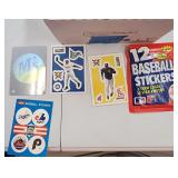 Two Sleeve Box Full Unsearched VTG Stickers