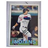 2017 Topps Heritage Francisco Lindor SP #482