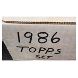 1986 Topps Complete MLB Set