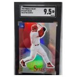 98 Pinnacle Scott Rolen #9 Selected Sample SGC 9.5