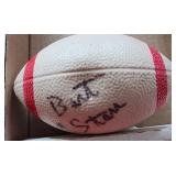 VTG Duke Mini Football Signed Bart Starr