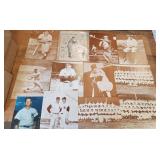 12 Black & White Prints Mickey Mantle & Babe Ruth