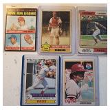 Lot Of 5 70s-80s Johnny Bench Cards