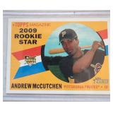 2009 Topps Heritage McCutchen Rookie Stars RC