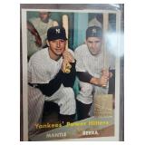 Lot Of 10 Mickey Mantle Throwback Baseball Cards