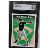 1993 Topps Derek Jeter RC #98 SGC 8