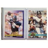 Two Brett Favre Rookie Cards