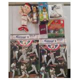 Mixed VTG Sports Memorabilia Items Some Sealed