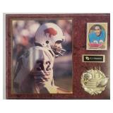 1970 Topps OJ Simpson RC With a Plaque
