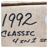 1992 Classic 4 in 1 Card Set