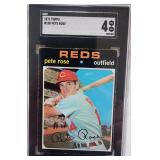 1971 Topps Pete Rose #100 SGC 4