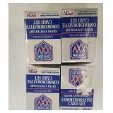 4 1991 NFL Sealed Commemorative SB Sets