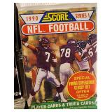 23 Sealed 1990s NFL Wax Card Packs