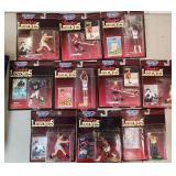 Lot of 10 Starting Lineups Timeless Legends Sealed
