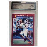1991 Score Traded Ivan Rodriguez RC AGS 10 Gem MT