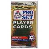 Lot Of 60 Plus 1991-92 Sealed Pro Set Soccer Packs