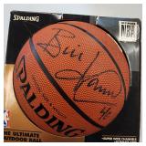Autographed Bill Laimbeer Basketball NIB
