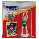 91 Starting Lineup Larry Bird Figure Coin Card NIP