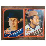 Two 1990 Wonder Bread Sandberg & Gwynn Cards