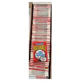 EX LG Sleeve of 1991 Sealed Fleer MLB Packs