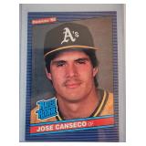 1986 Donruss Jose Canseco RC