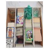 4 Sleeve Unsearched Box 90s MLB Cards