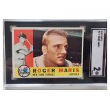 1960 Topps Roger Maris #377 SGC 2