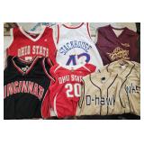 Lot Of 7 Basketball Jerseys Cavaliers/OH ST & More