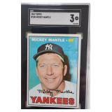 1967 Topps Mickey Mantle #150 SGC 3