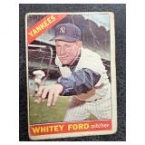 1966 Topps Whitey Ford #160 Card