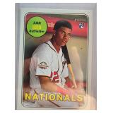 2018 Topps Heritage Juan Soto RC Nationals RC