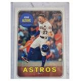 2019 Topps Heritage Jose Altuve SP Action Var #35