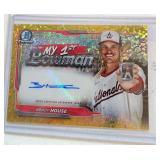 2024 Bowman Chrome Brady House Gold Auto /50