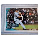 2010 Topps Update Mike Stanton RC #US50 Marlins