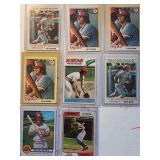 Lot Of 8 70s-80s Pete Rose Cards