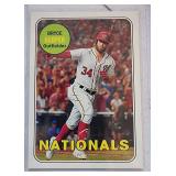2018 Topps Heritage Bryce Harper Action SP #22