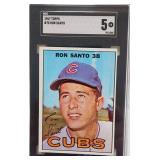 1967 Topps Ron Santo #70 SGC 5